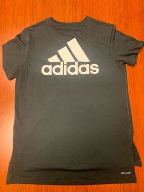 adidas women’s Black Crew Neck Short Sleeve Tee